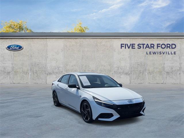 used 2023 Hyundai Elantra car, priced at $20,000