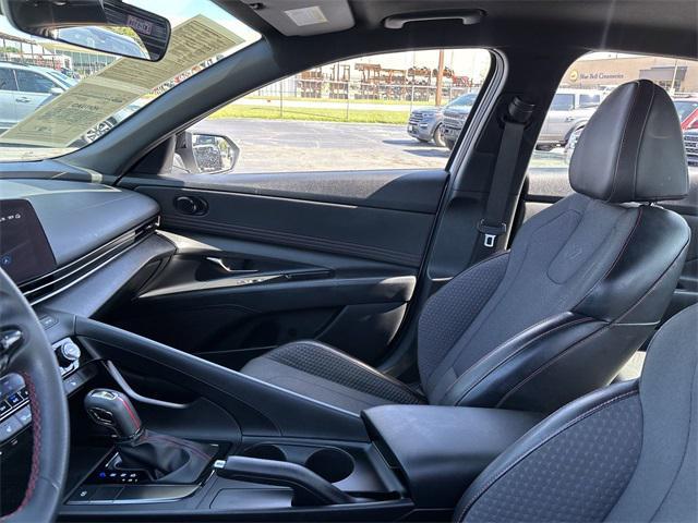 used 2023 Hyundai Elantra car, priced at $20,000