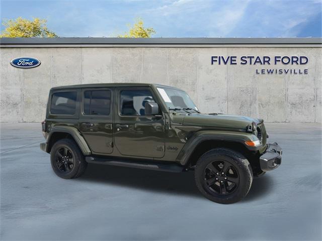 used 2021 Jeep Wrangler Unlimited car, priced at $31,500