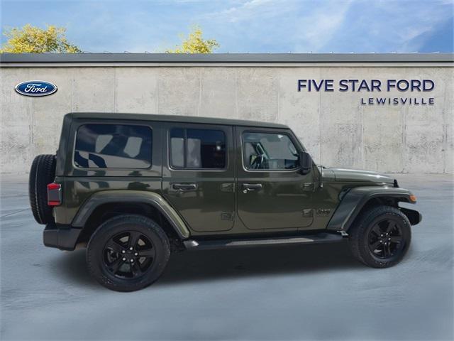 used 2021 Jeep Wrangler Unlimited car, priced at $31,500