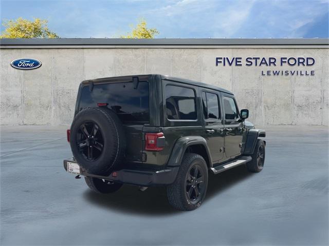 used 2021 Jeep Wrangler Unlimited car, priced at $31,500