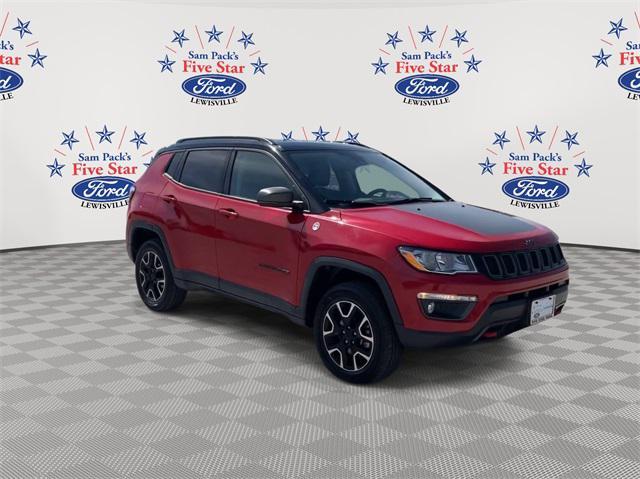 used 2021 Jeep Compass car, priced at $20,750