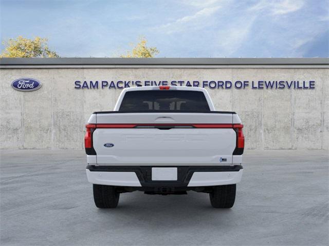 new 2025 Ford F-150 Lightning car, priced at $77,017