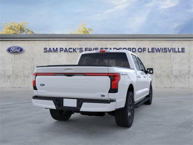 new 2025 Ford F-150 Lightning car, priced at $77,017