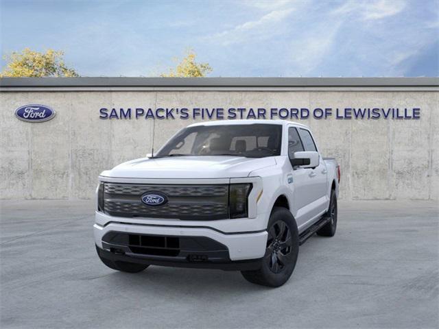 new 2025 Ford F-150 Lightning car, priced at $77,017