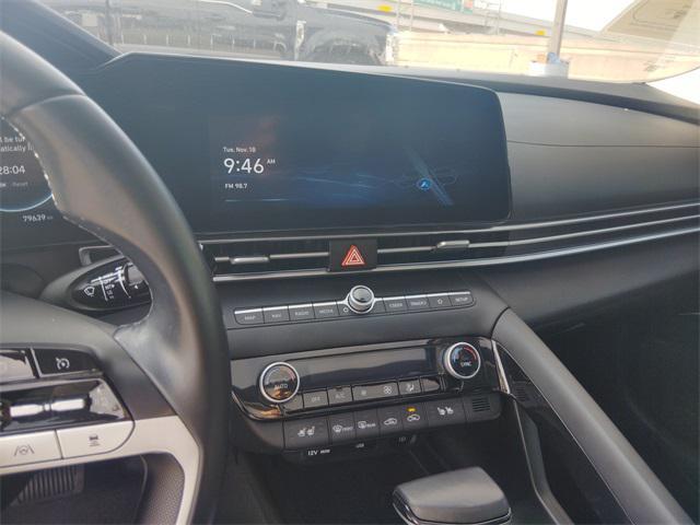 used 2022 Hyundai ELANTRA HEV car, priced at $19,000