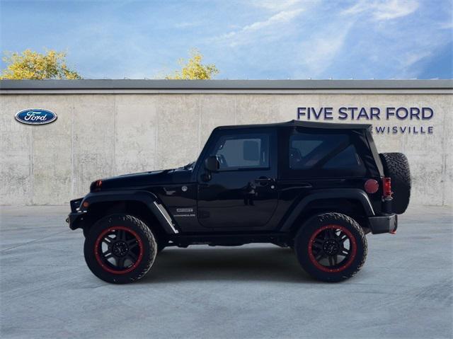 used 2013 Jeep Wrangler car, priced at $16,000