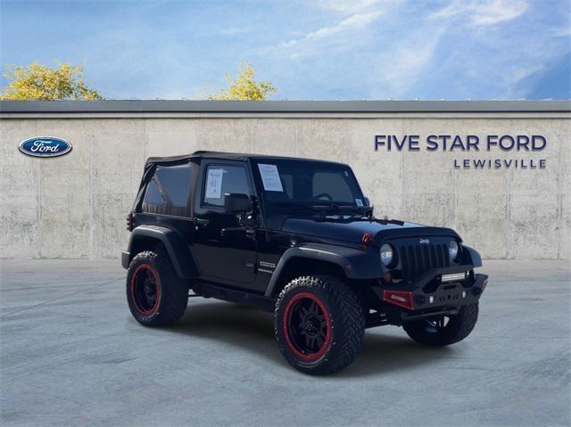 used 2013 Jeep Wrangler car, priced at $16,000