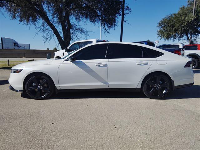 used 2024 Honda Accord Hybrid car, priced at $28,500