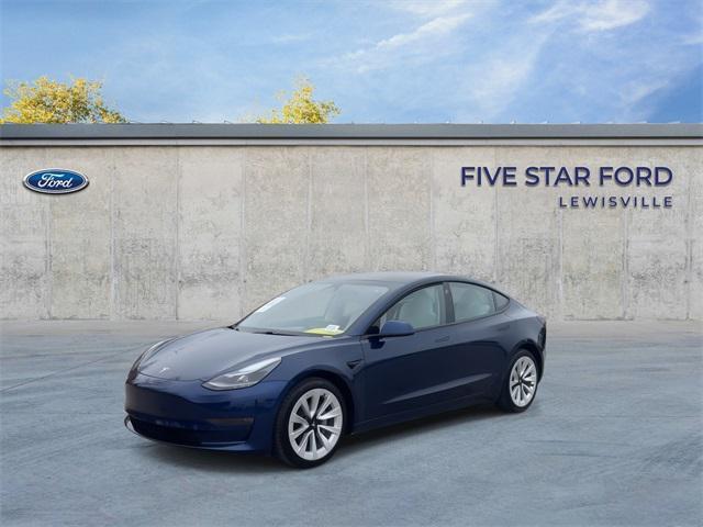 used 2021 Tesla Model 3 car, priced at $26,300