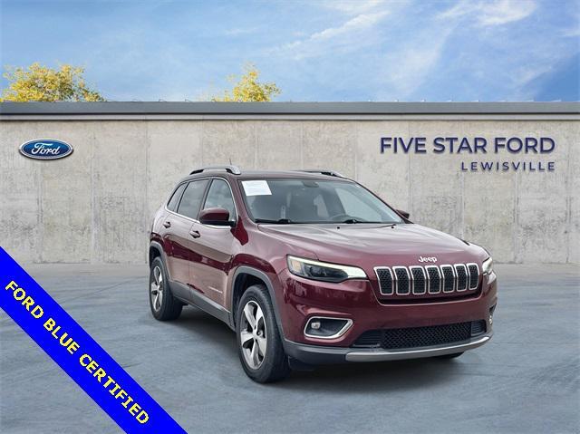 used 2020 Jeep Cherokee car, priced at $17,500