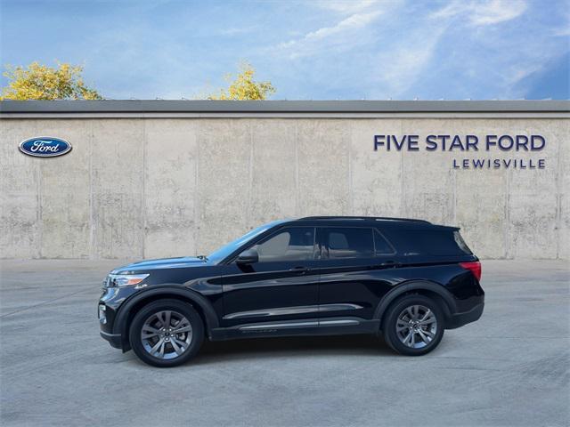 used 2021 Ford Explorer car, priced at $25,000