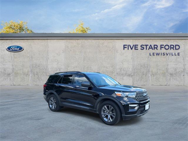 used 2021 Ford Explorer car, priced at $25,000