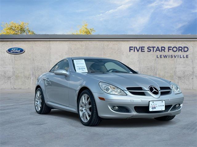used 2007 Mercedes-Benz SLK-Class car, priced at $8,500