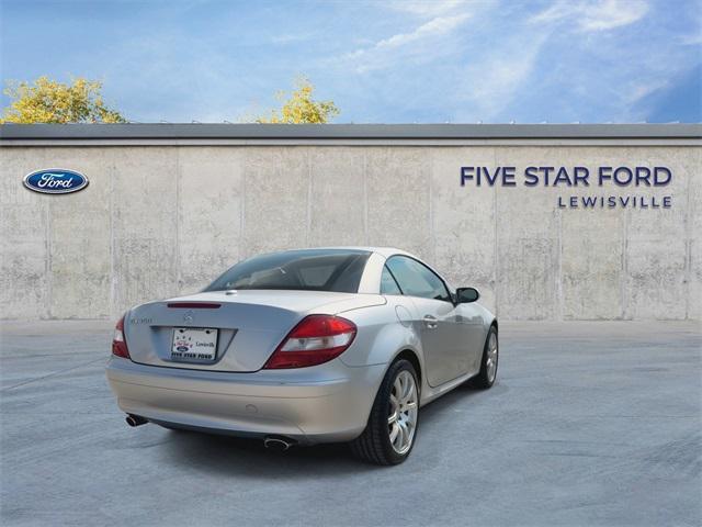 used 2007 Mercedes-Benz SLK-Class car, priced at $8,500