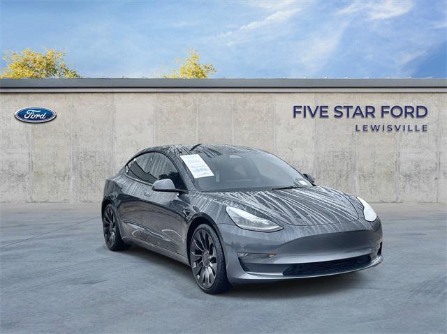 used 2023 Tesla Model 3 car, priced at $32,250