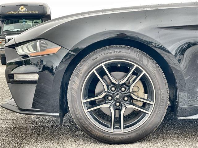 used 2021 Ford Mustang car, priced at $22,000