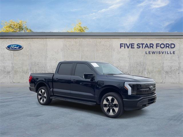 used 2022 Ford F-150 Lightning car, priced at $44,000