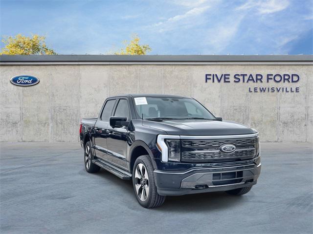 used 2022 Ford F-150 Lightning car, priced at $44,000