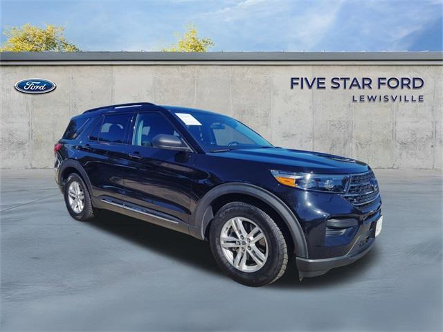 used 2022 Ford Explorer car, priced at $25,500