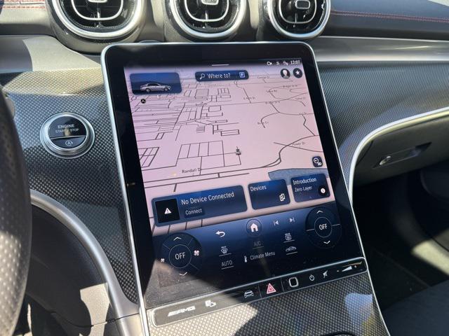 used 2024 Mercedes-Benz AMG C 43 car, priced at $53,288