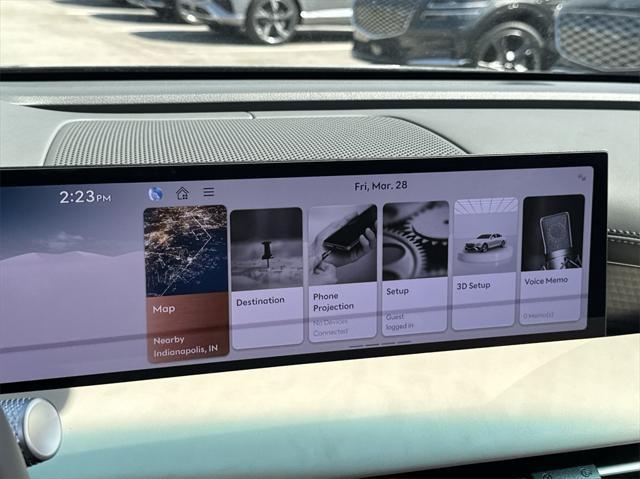 new 2025 Genesis G80 car, priced at $70,510