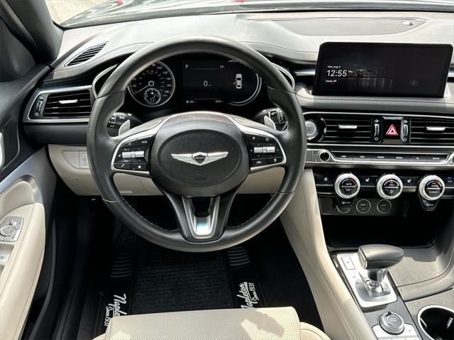 used 2023 Genesis G70 car, priced at $29,444