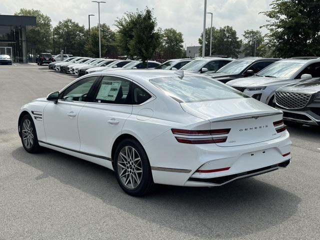 new 2025 Genesis G80 car, priced at $59,275