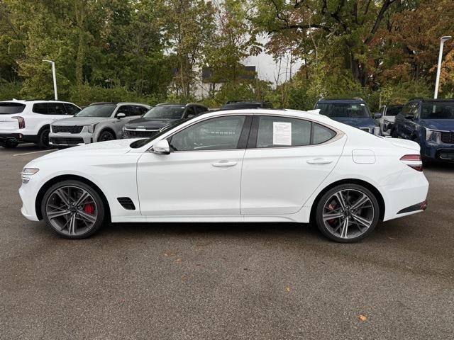 used 2025 Genesis G70 car, priced at $43,776