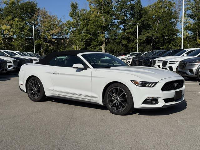 used 2017 Ford Mustang car, priced at $18,298
