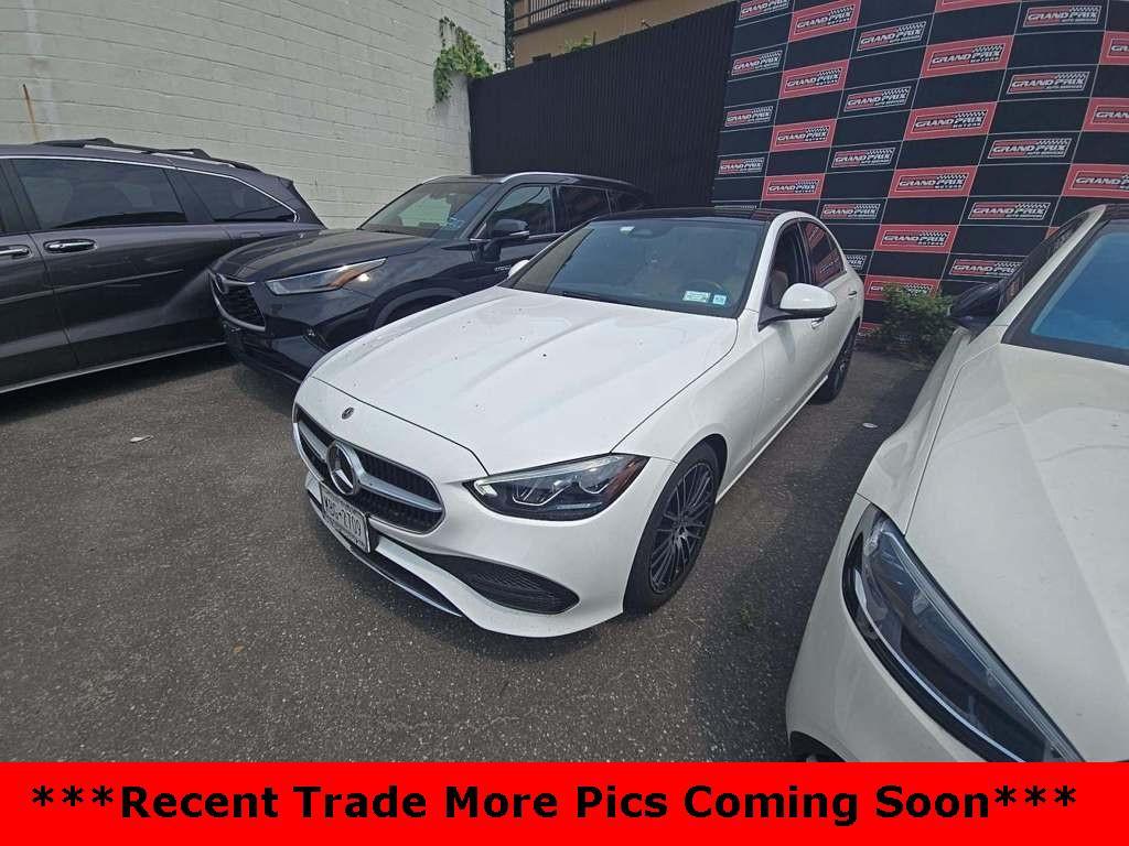 used 2022 Mercedes-Benz C-Class car, priced at $35,444