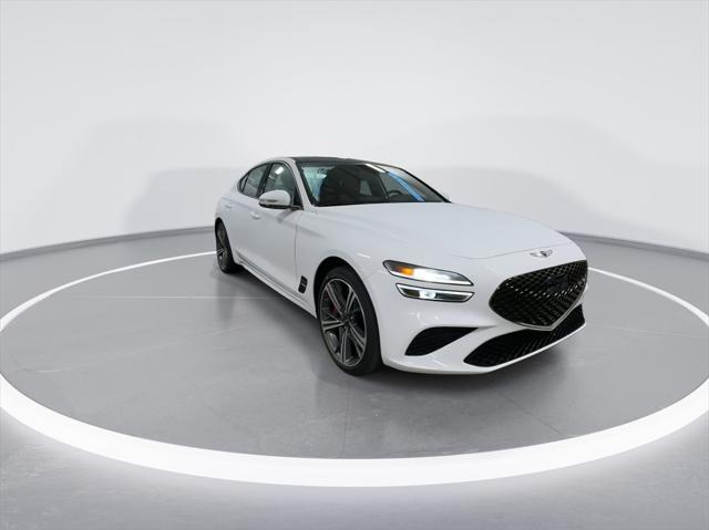 new 2025 Genesis G70 car, priced at $46,936