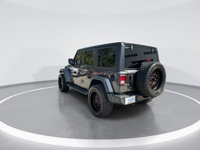 used 2018 Jeep Wrangler Unlimited car, priced at $26,784