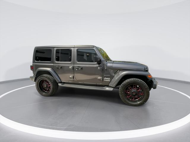 used 2018 Jeep Wrangler Unlimited car, priced at $26,784