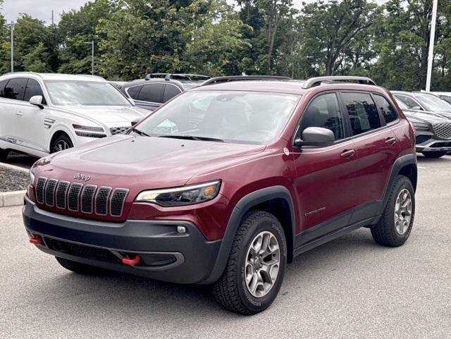 used 2021 Jeep Cherokee car, priced at $21,446