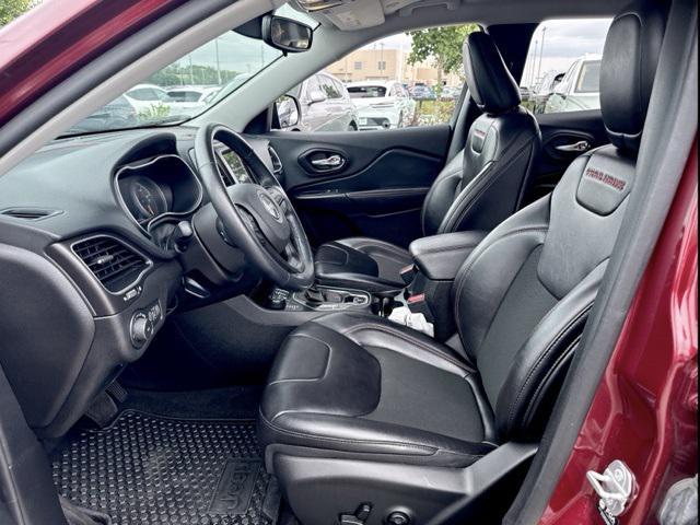 used 2021 Jeep Cherokee car, priced at $21,446