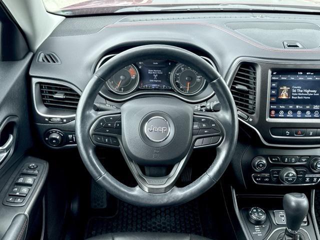 used 2021 Jeep Cherokee car, priced at $21,446