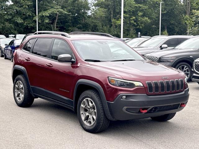 used 2021 Jeep Cherokee car, priced at $21,446