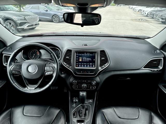 used 2021 Jeep Cherokee car, priced at $21,446