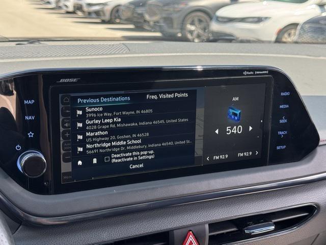 used 2022 Hyundai Sonata car, priced at $17,854