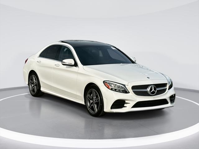 used 2021 Mercedes-Benz C-Class car, priced at $28,444