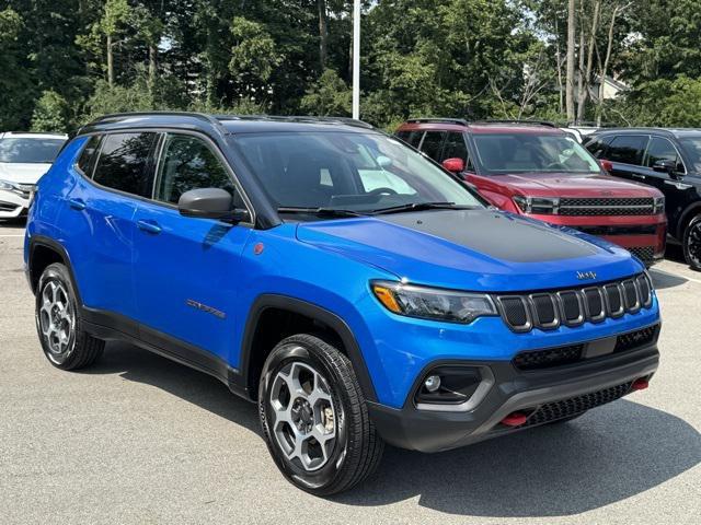 used 2022 Jeep Compass car, priced at $22,394