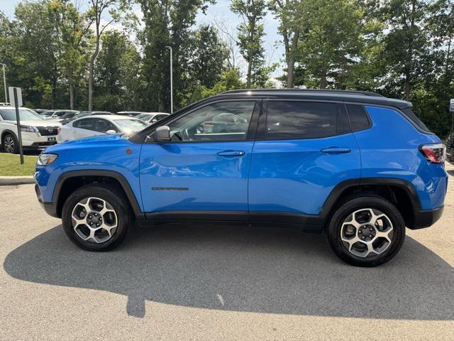 used 2022 Jeep Compass car, priced at $22,394