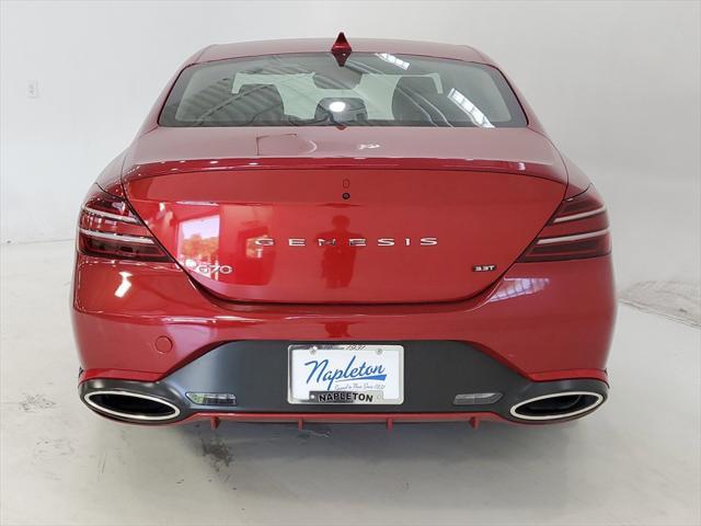 used 2022 Genesis G70 car, priced at $27,944