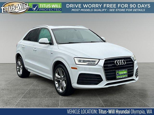 used 2018 Audi Q3 car, priced at $17,150