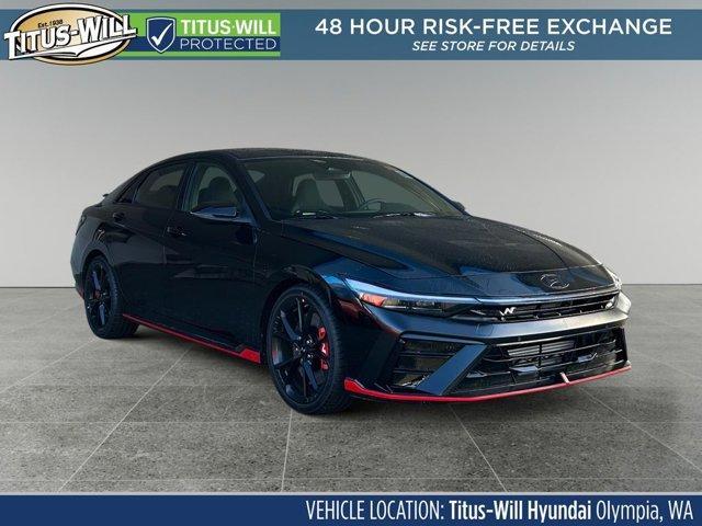 new 2025 Hyundai Elantra N car, priced at $35,925