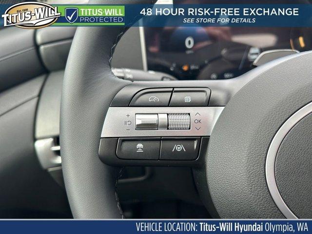 new 2025 Hyundai Tucson car, priced at $35,725