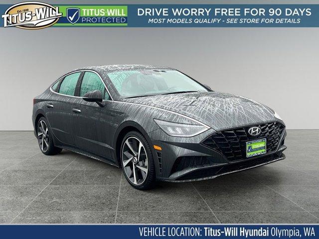 used 2022 Hyundai Sonata car, priced at $23,351