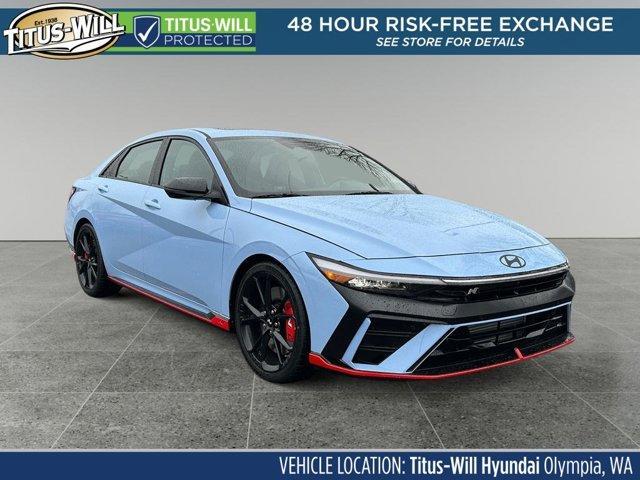 new 2025 Hyundai Elantra N car, priced at $35,619