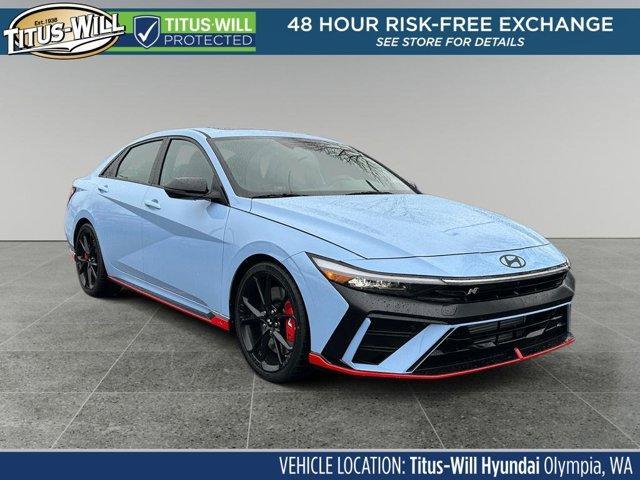 new 2025 Hyundai Elantra N car, priced at $35,619